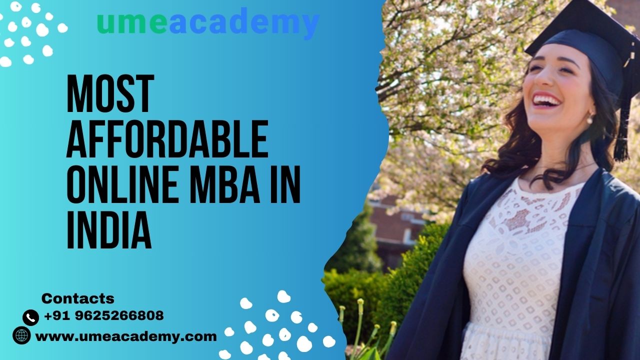 Most Affordable Online Mba In India